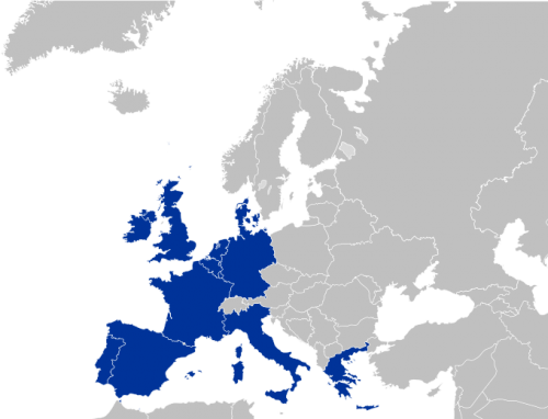 L'Europa dei 12 all'epoca del trattato di Maastricht