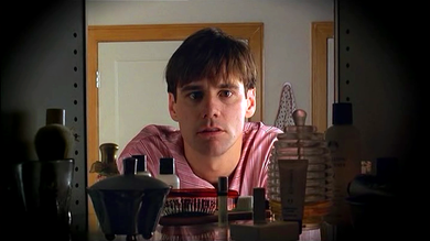 Il protagonista Jim Carrey in una scena del film 
